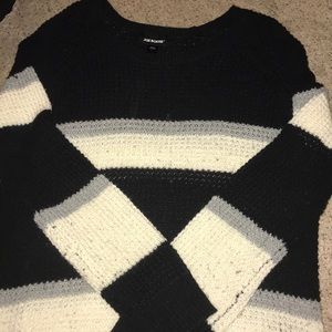 Black and White Sweater